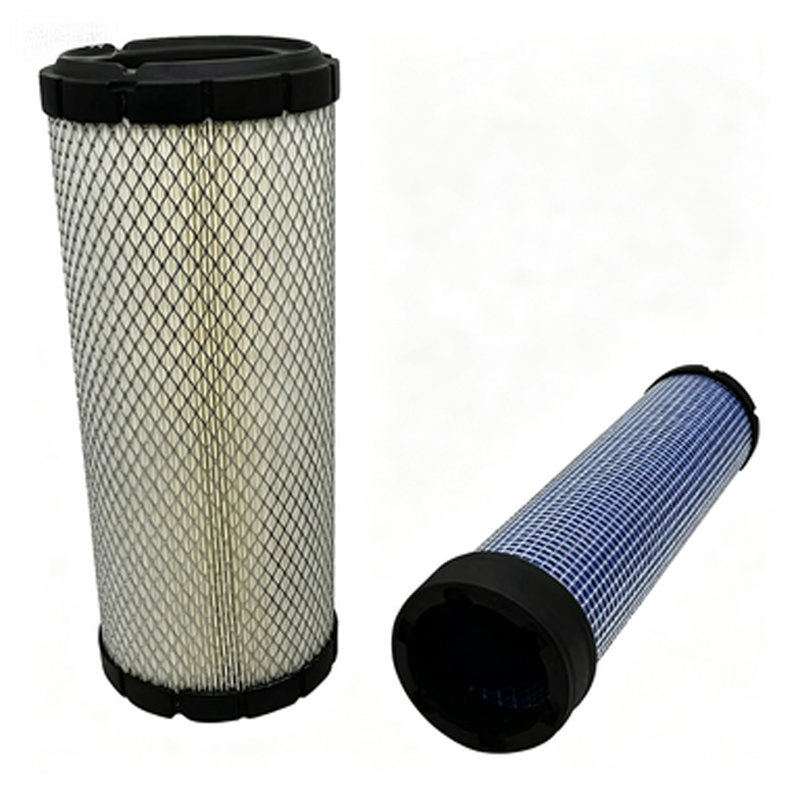 For Doosan Daewoo Excavator DX255LC DX255LC-3 Air Filter Element 474-00040 and 474-00039