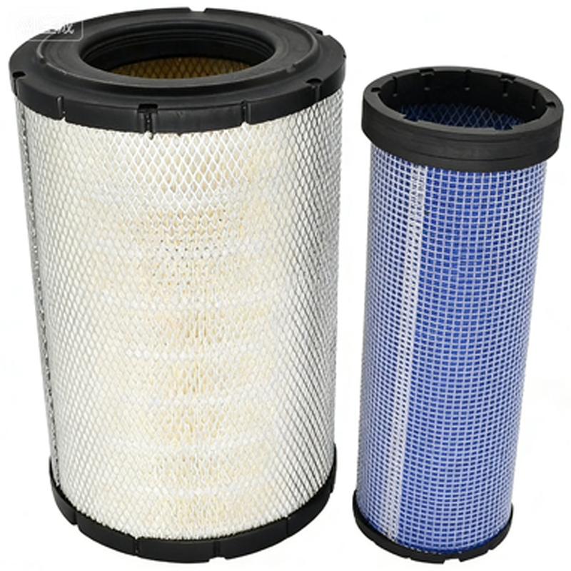 For Hitachi Excavator EX100-5 EX200-3 EX200-5 EX220-2 EX270-5 EX300-3 EX60-3 Air Filter 4286128 and 4286130 - KUDUPARTS