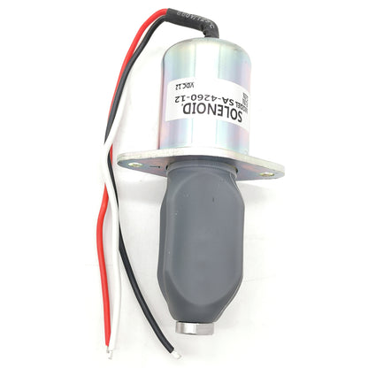 Pour moteur Kubota séries 70 et 82 mm Solénoïde de coupure de carburant 12 V SA-4260-12 1751ES 12 V CC