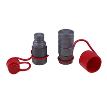 For Skid Steer Loader 1/2" NPT Thread 1/2" Hydraulic Flat Face Quick Connect Coupler Set