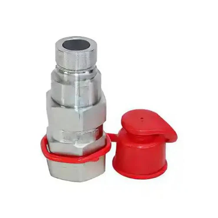 For Thomas 85 105 137 153 175 205 250 255 320 5/8" SAE Flat Face Hydraulic Quick Connect Coupler Set - KUDUPARTS