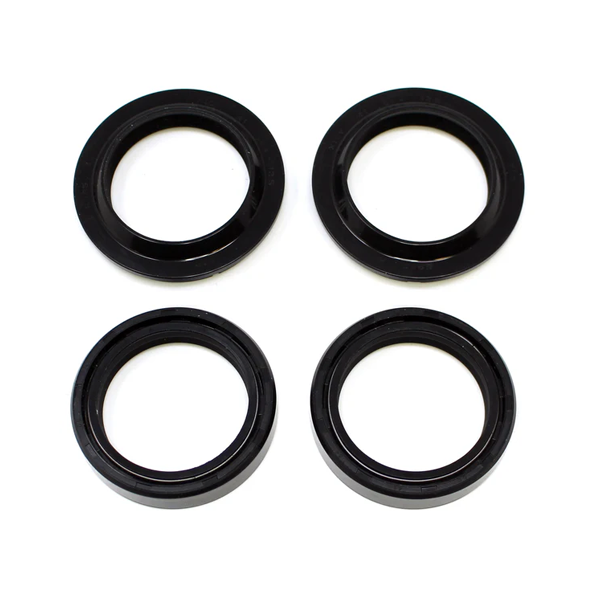 Fork & Dust Seal Kit 56-132 for BMW F650 K75S R1200S Honda XR250L CRF250F CB300F CB500X CMX500 Suzuki SV650 VL800 C50 - KUDUPARTS