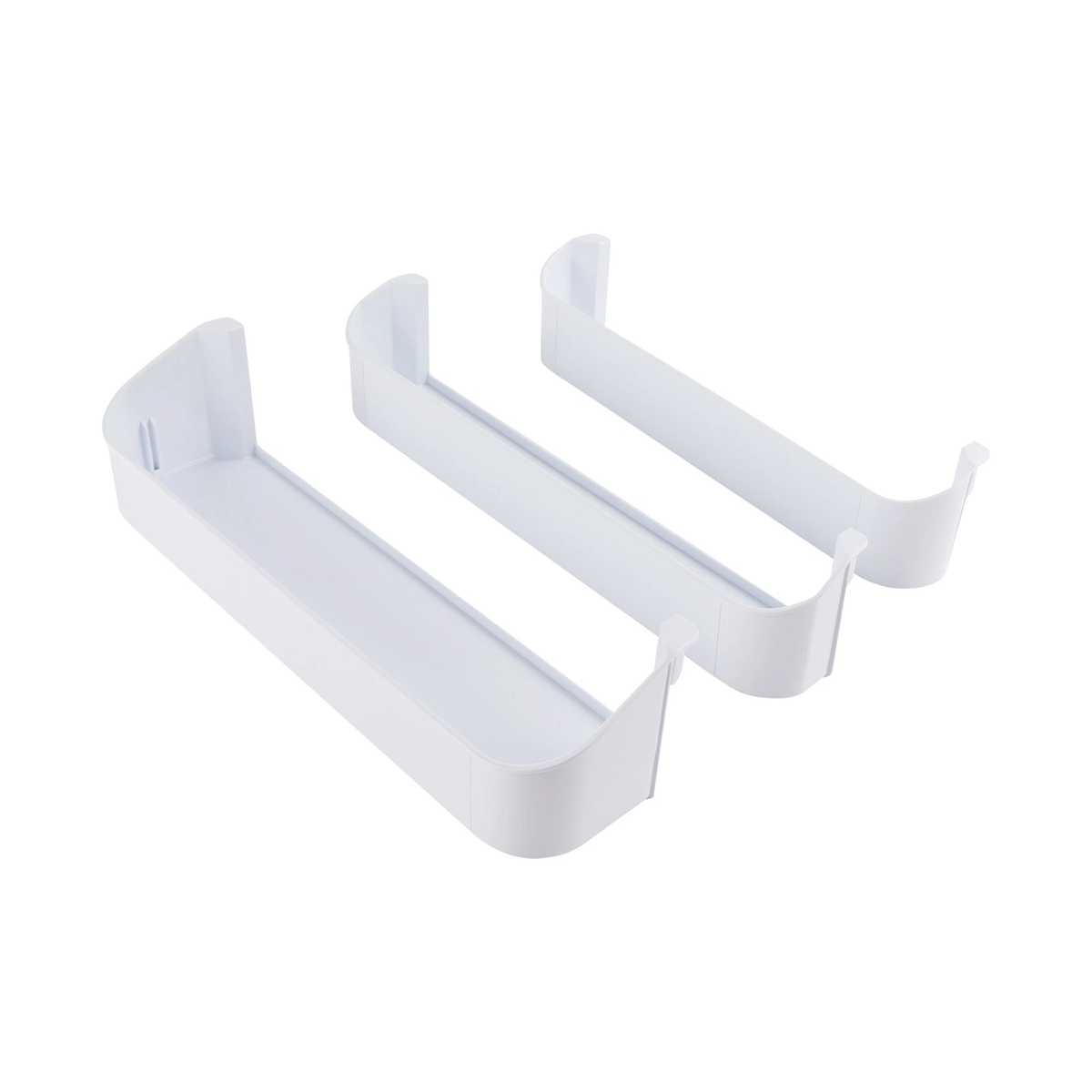 &nbsp;Freezer Upper And Bottom Plastic Door Shelf Replacement Kit 29325760166 for Dometic Refrigerator DM2652 DM2852 RGE400 RK400 RM2451 RM2452 RM2453 - KUDUPARTS