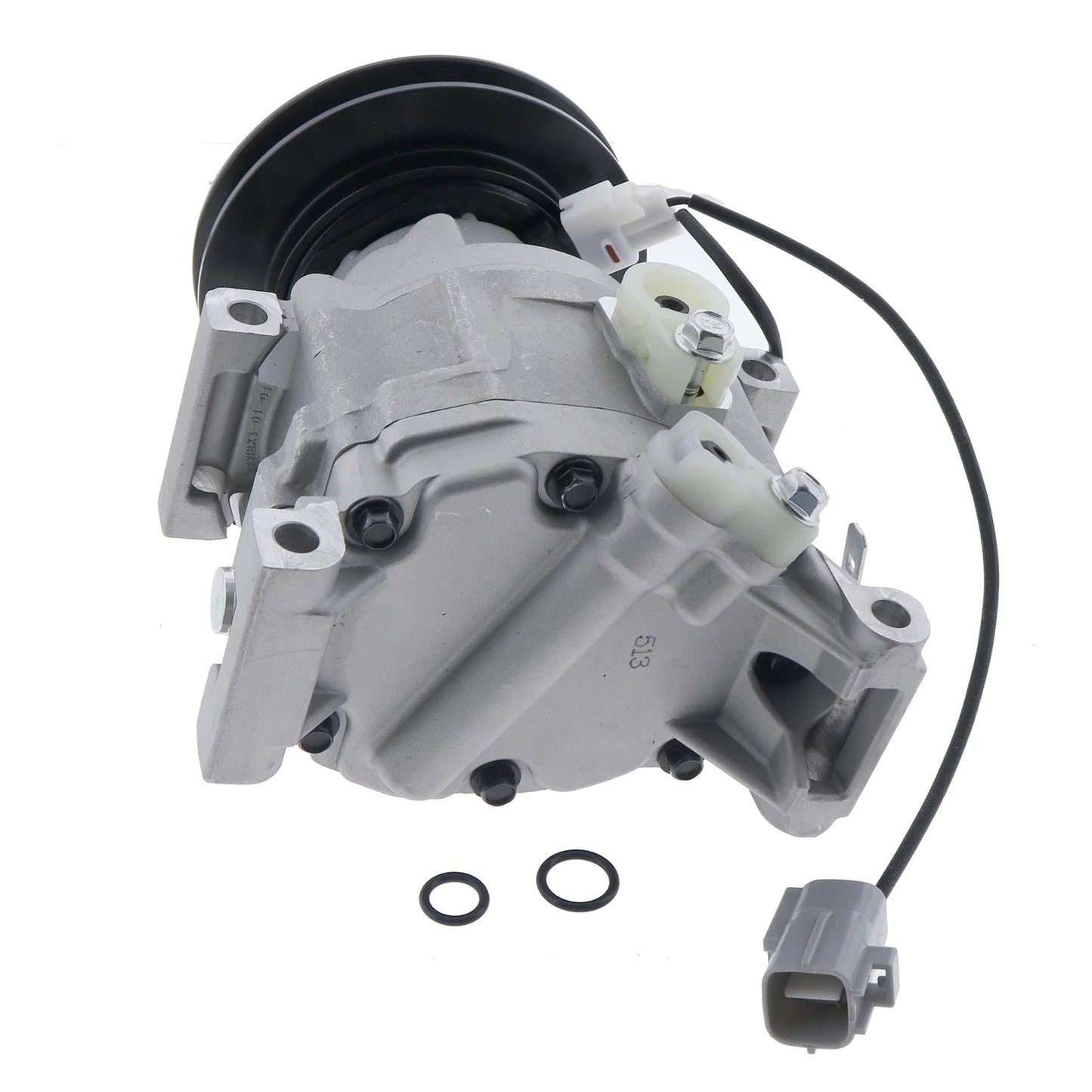 Compresor de aire acondicionado SCSA06C 6A671-97110 6A671-97114 para tractores Kubota serie LM