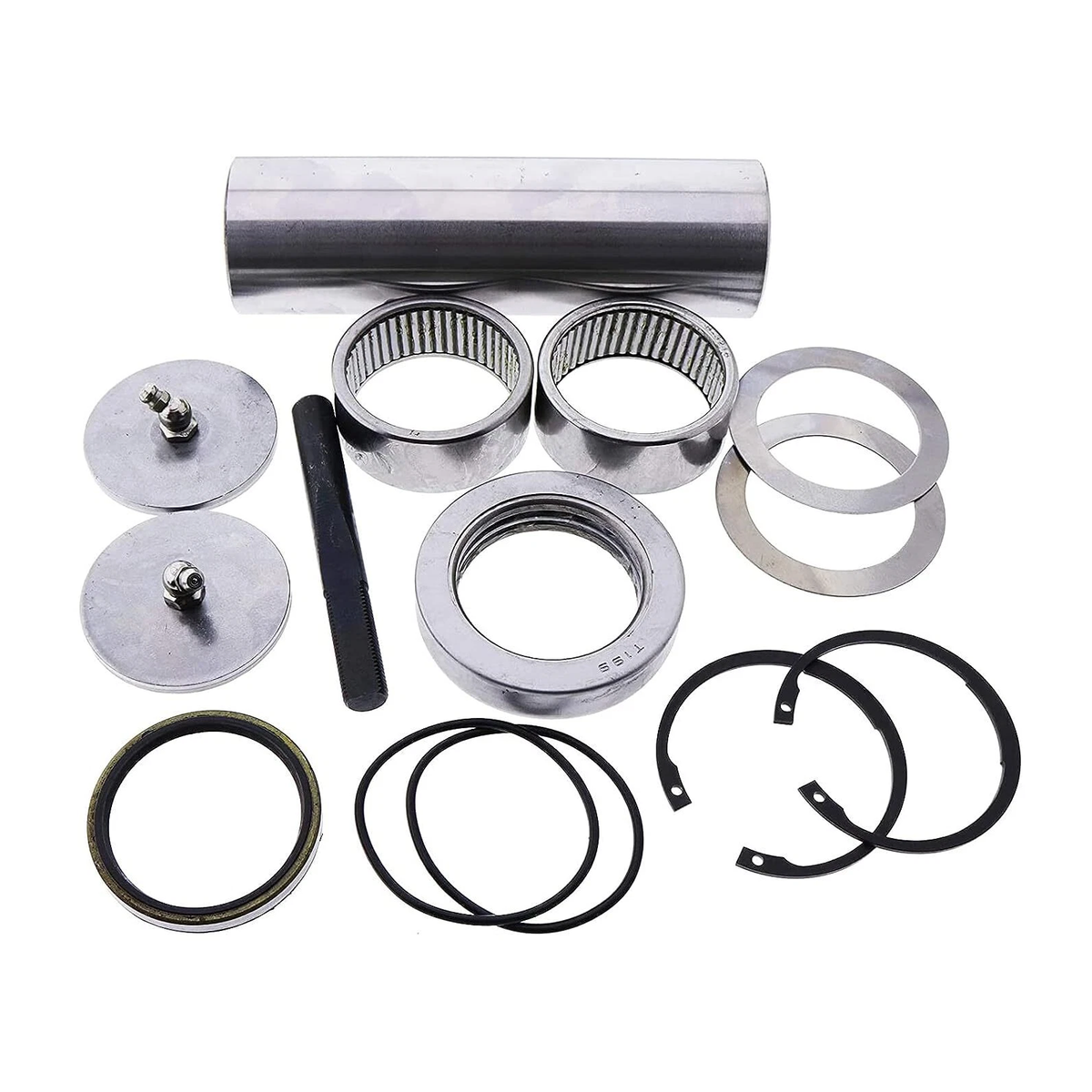 Front Axle King Pin Repair Kit D103626 for New Holland U80 LV80 Tractor Loader - KUDUPARTS