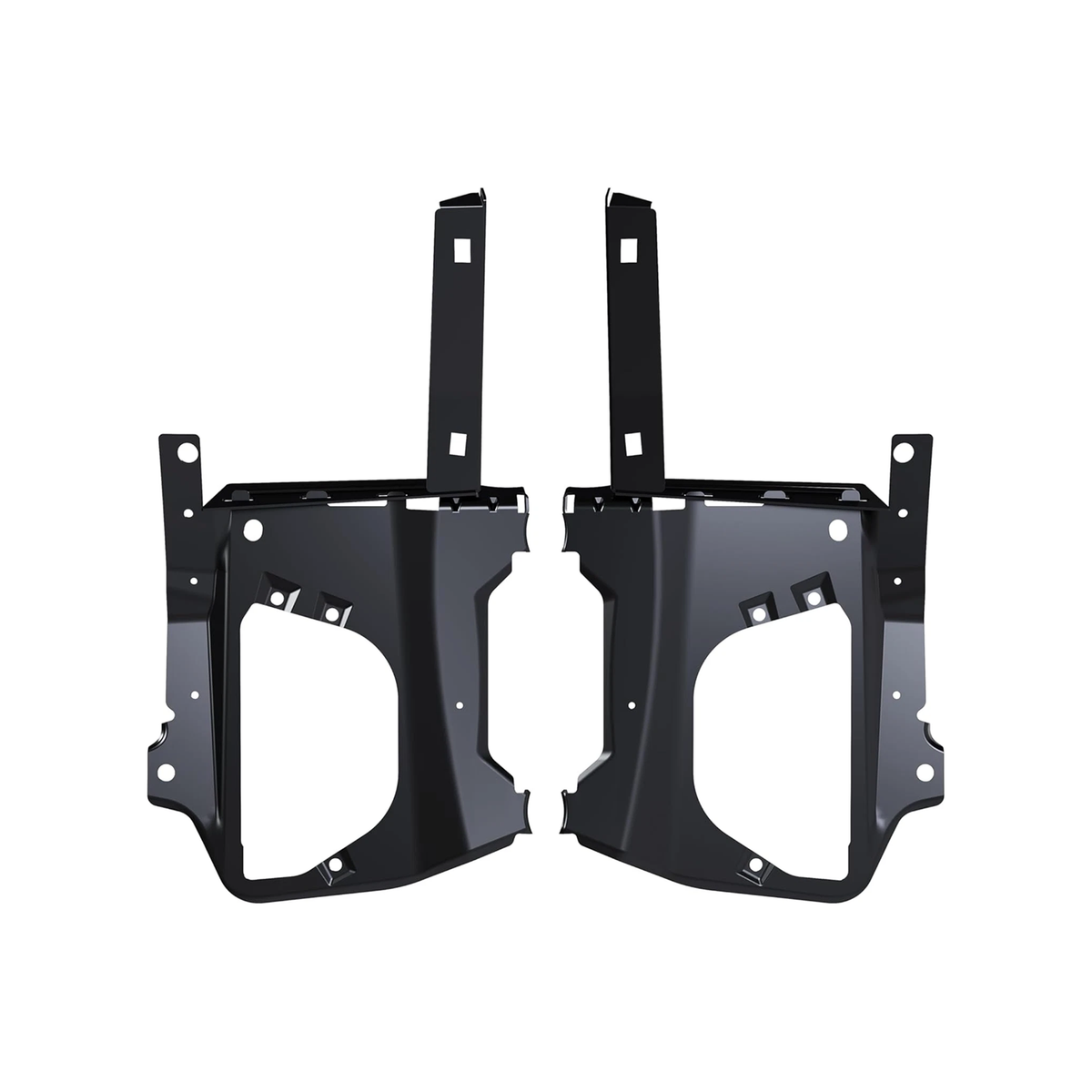 Front Bumper Bracket Mount Kit 68064329AB for Dodge Ram Pickup Truck 2500 3500 2010-2018 - KUDUPARTS