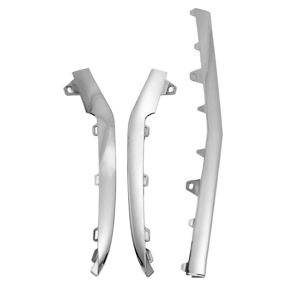 Front Bumper Chrome Trim Molding for Mercedes-Benz W212 E250 E-Class E250 E350 E400 E550 E63 - KUDUPARTS