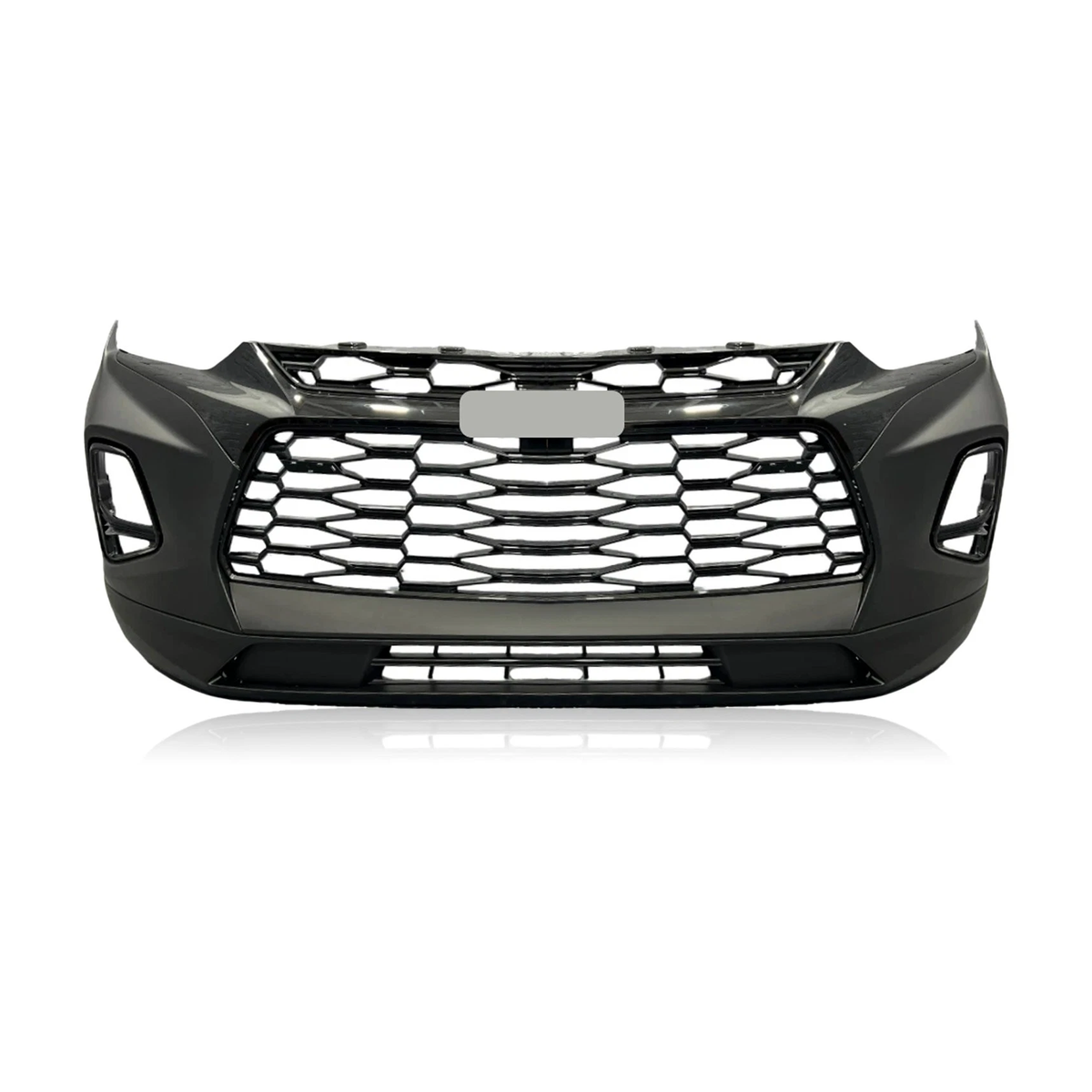 Front Bumper Cover Grille Assembly 84612437 for 2019-2022 Chevrolet Blazer 3.6L - KUDUPARTS