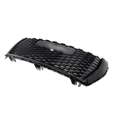 Front Bumper Gloss Black Grille 84835783 for 2021-2022 GMC Yukon XL DL-Style - KUDUPARTS