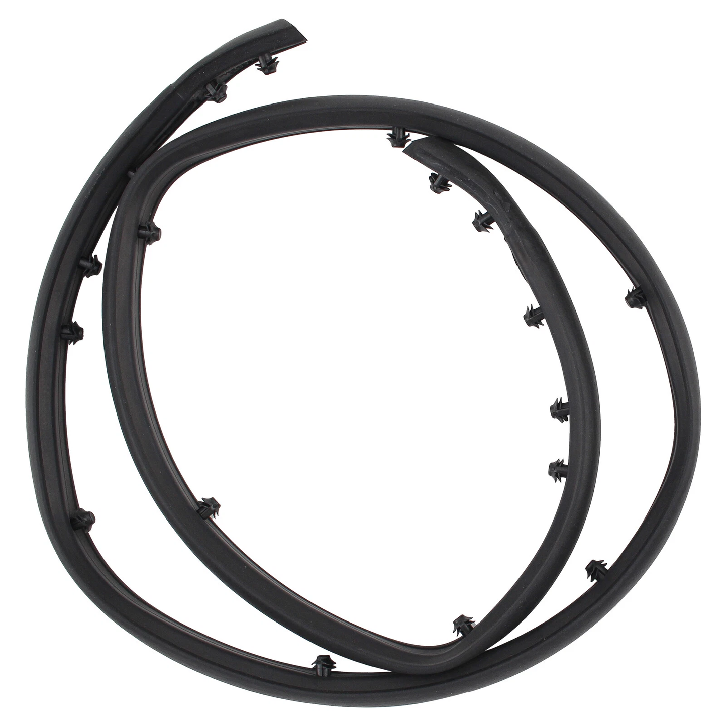Front Bumper Strip Hood Roob Sealing Strip 86357-F2000 for Hyundai Elantra 1.4L 1.6L 2.0L 2017-2018