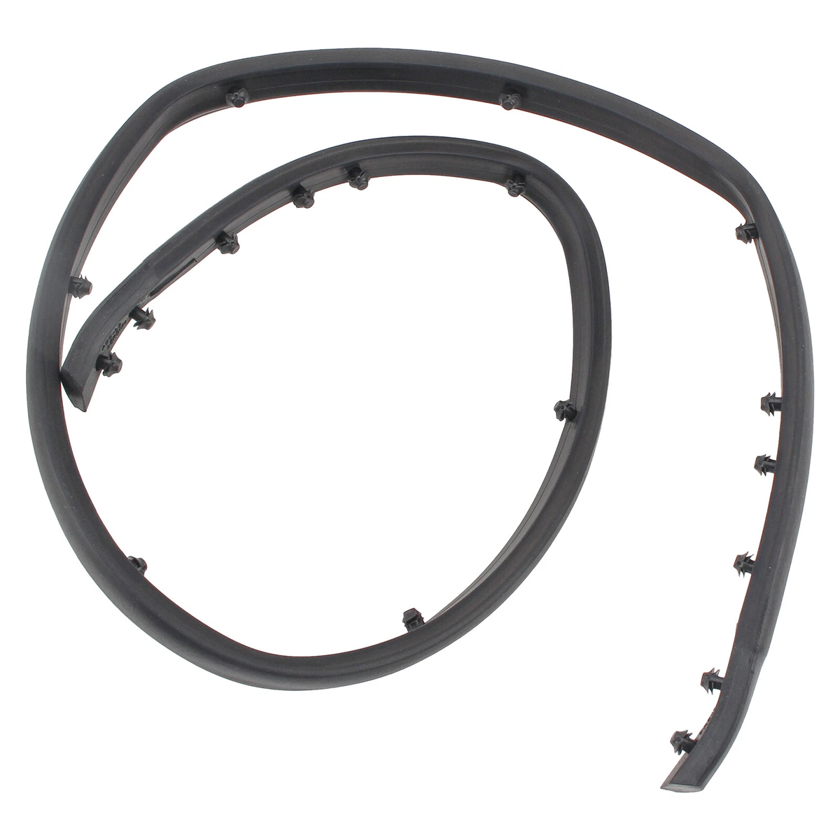 Front Bumper Strip Hood Roob Sealing Strip 86357-F2000 for Hyundai Elantra 1.4L 1.6L 2.0L 2017-2018 - KUDUPARTS