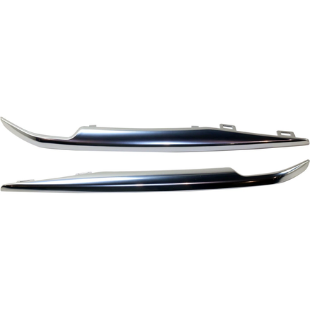Front Bumper Trim Set 22968428 22968429 for Cadillac Escalade 2015-2020 - KUDUPARTS