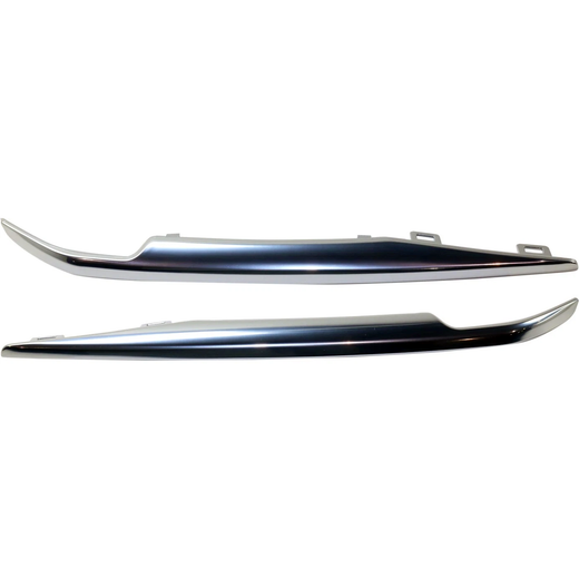 Front Bumper Trim Set 22968428 22968429 for Cadillac Escalade 2015-2020 - KUDUPARTS