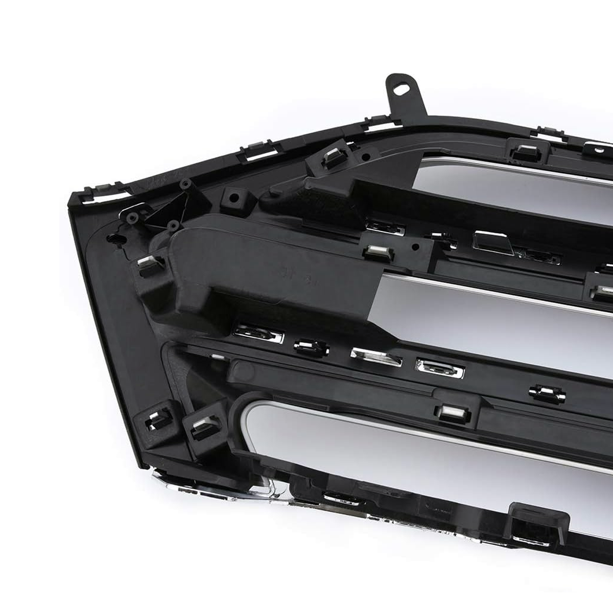 Front Bumper Upper Chrome Grille FT4Z-8200-AA for Ford Edge 2015-2018 - KUDUPARTS