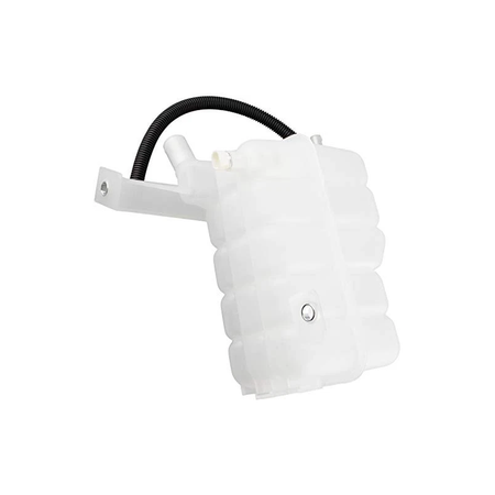 Front Coolant Reservoir Overflow Tank with Cap Sensor 15203949 for Cadillac Escalade Chevrolet Avalanche Silverado Suburban GMC Sierra - KUDUPARTS