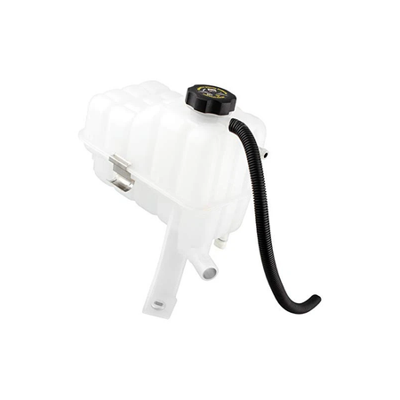 Front Coolant Reservoir Overflow Tank with Cap Sensor 15203949 for Cadillac Escalade Chevrolet Avalanche Silverado Suburban GMC Sierra - KUDUPARTS