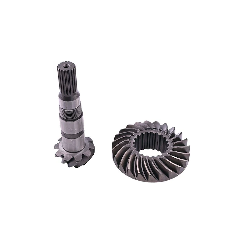 Front Crown & Pinion Bevel Gear 3C051-42300 for Kubota Tractor M6040 M6060 M62 M7040 M7060 M8540 - KUDUPARTS