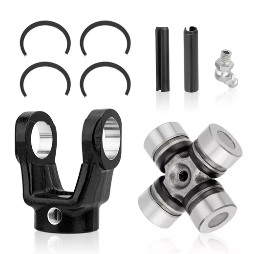 Front Drive Shaft Yoke And U-Joint Kit 3260131 2202015 for Polaris RZR 800 900 1000 Xplorer 250 400 500 - KUDUPARTS