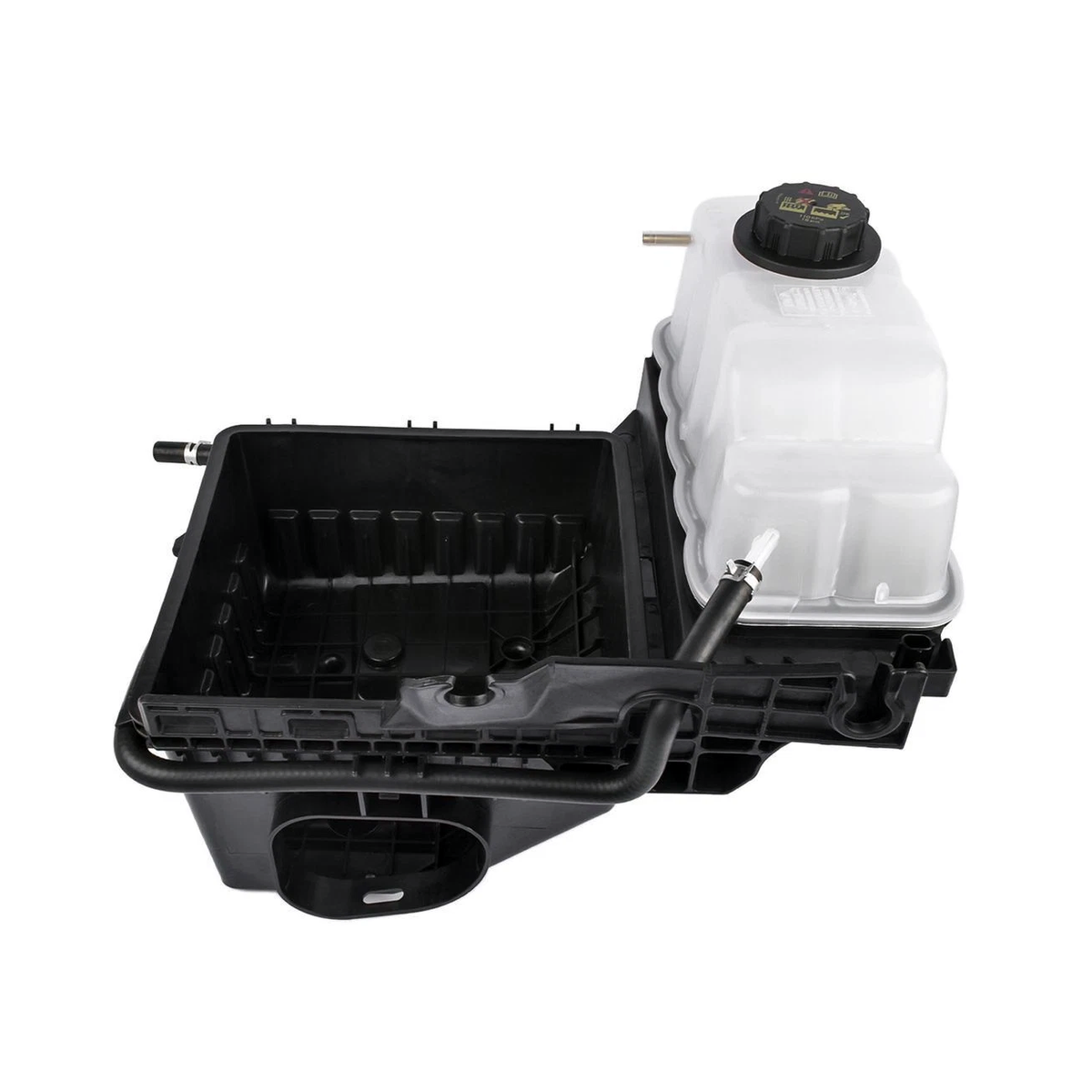 Front Engine Coolant Reservoir With Cap BL3Z8A080A for Ford F-150 Lincoln Mark 2010-2014 - KUDUPARTS