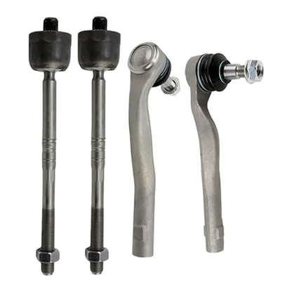Front Inner Outer Steering Tie Rod End Kit 2043301903 2043302003 2043380515 for Mercedes-Benz GLK250 GLK350 2010-2016