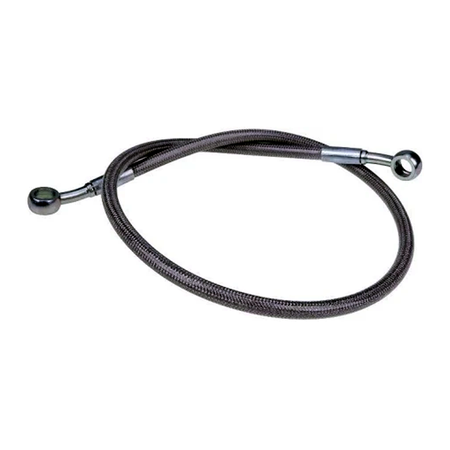 Front Left Brake Hose Line 1911582 for Polaris Ranger Crew XP 500 800 900 Sportsman 2010-2017 - KUDUPARTS