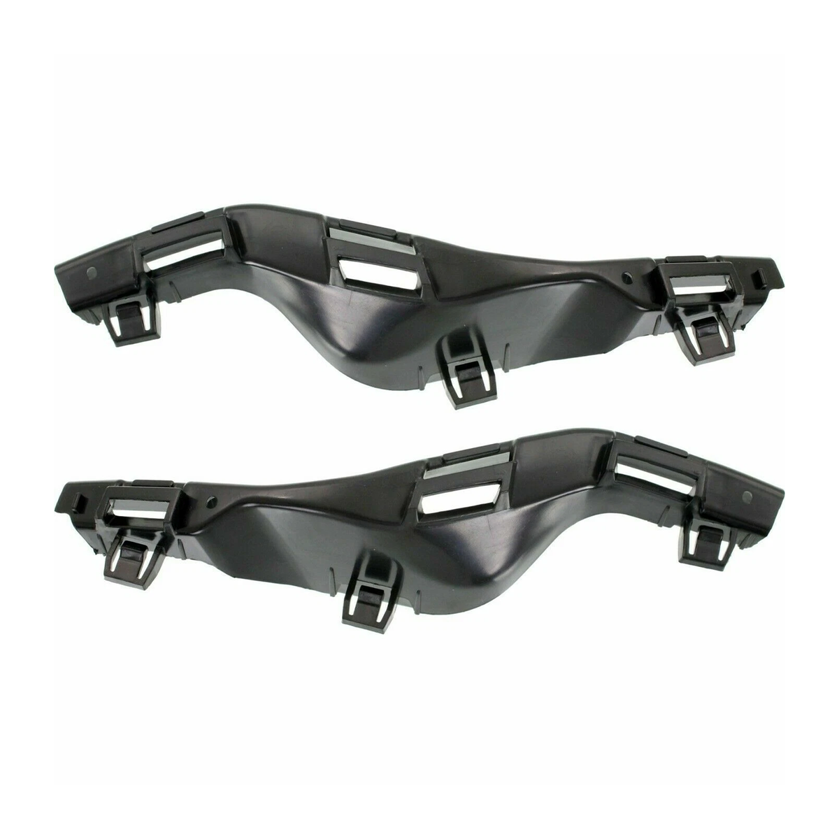 Front Left & Right Bumper Bracket 8L8Z17E814A 8L8Z17E814B for Ford Escape Mercury Mariner 2.3L 2.5L 3.0L 2008-2012 - KUDUPARTS