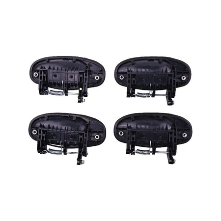Front Rear Left Right Exterior Door Handle Kit 96541631 for 2004-2008 Chevrolet Aveo - KUDUPARTS