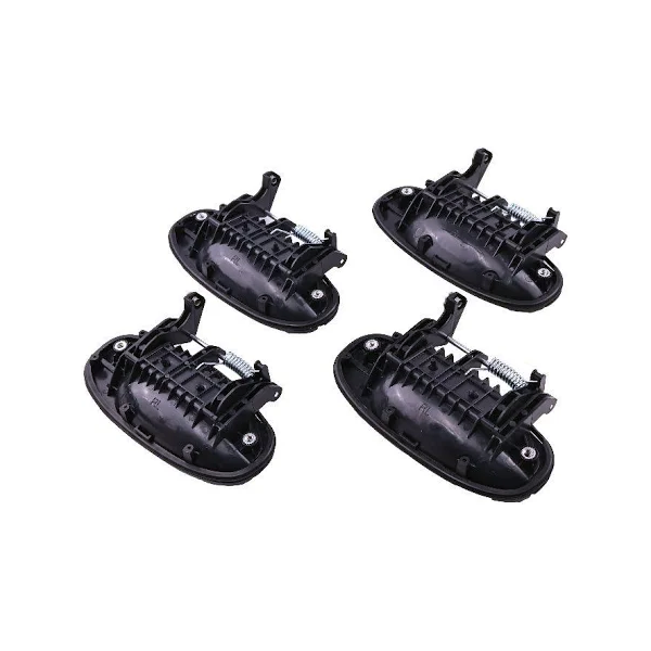 Kit de poignées de porte extérieures avant et arrière gauche et droite 96541631 pour Chevrolet Aveo 2004-2008
