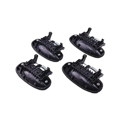 Kit de poignées de porte extérieures avant et arrière gauche et droite 96541631 pour Chevrolet Aveo 2004-2008