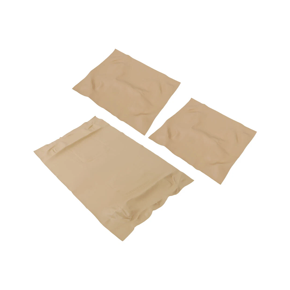 Front Seat Cover Kit for Club Car Golf Cart DS 1982-2000.5 Beige