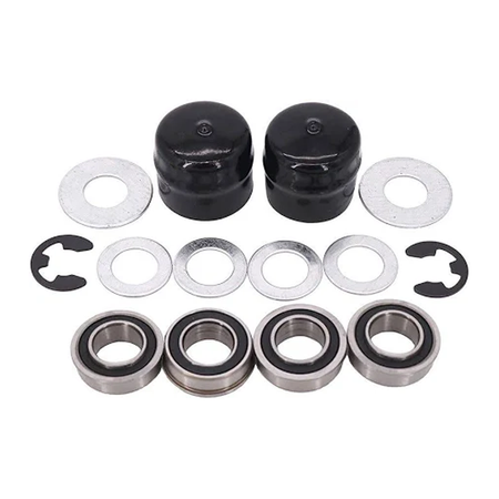 Front Wheel Bushing to Bearing Conversion Kit 532124959 for AYP Poulan Husqvarna - KUDUPARTS