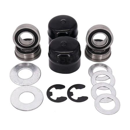 Front Wheel Bushing to Bearing Conversion Kit 532124959 for AYP Poulan Husqvarna - KUDUPARTS
