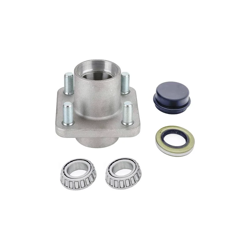 Front Wheel Hub Assembly 70895-G01 AXL-0013 for E-Z-GO Golf Cart TXT Medalist 2001-Up - KUDUPARTS