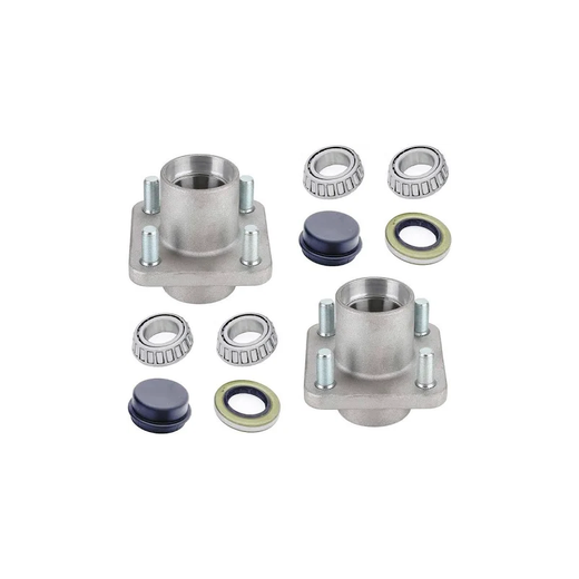 Front Wheel Hub Assembly 70895-G01 AXL-0013 for E-Z-GO Golf Cart TXT Medalist 2001-Up - KUDUPARTS