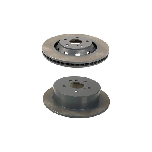 Front & Rear Disc Brake Rotor 435120T010 424310T010 for Toyota Venza 2009-2017 - KUDUPARTS