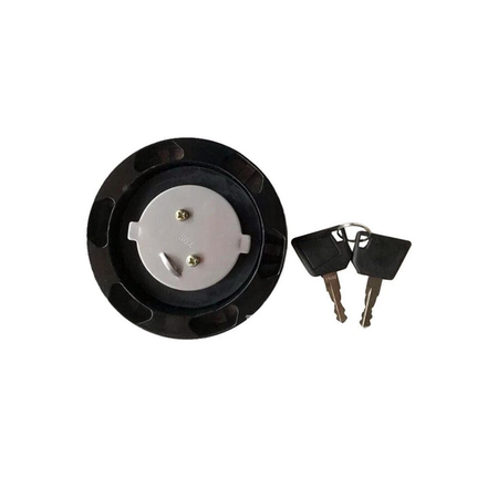 Fuel Cap With 2 Keys 331/15411 331/3352 for JCB JS330 JS180 JZ70 JS330XD JS130 JS460T2 JS200 JS220 JS240 JS260 - KUDUPARTS