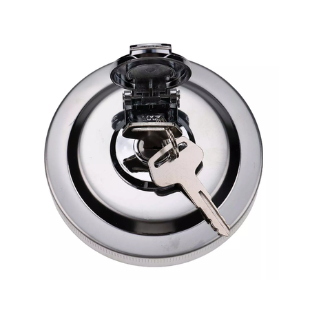 Fuel Cap with 2 Keys 20Y-04-11160 for Komatsu PC360-7 PC300-8 PC290-8K PC240-8K PC220LC-8 PC200-7 PC-6 Excavator - KUDUPARTS