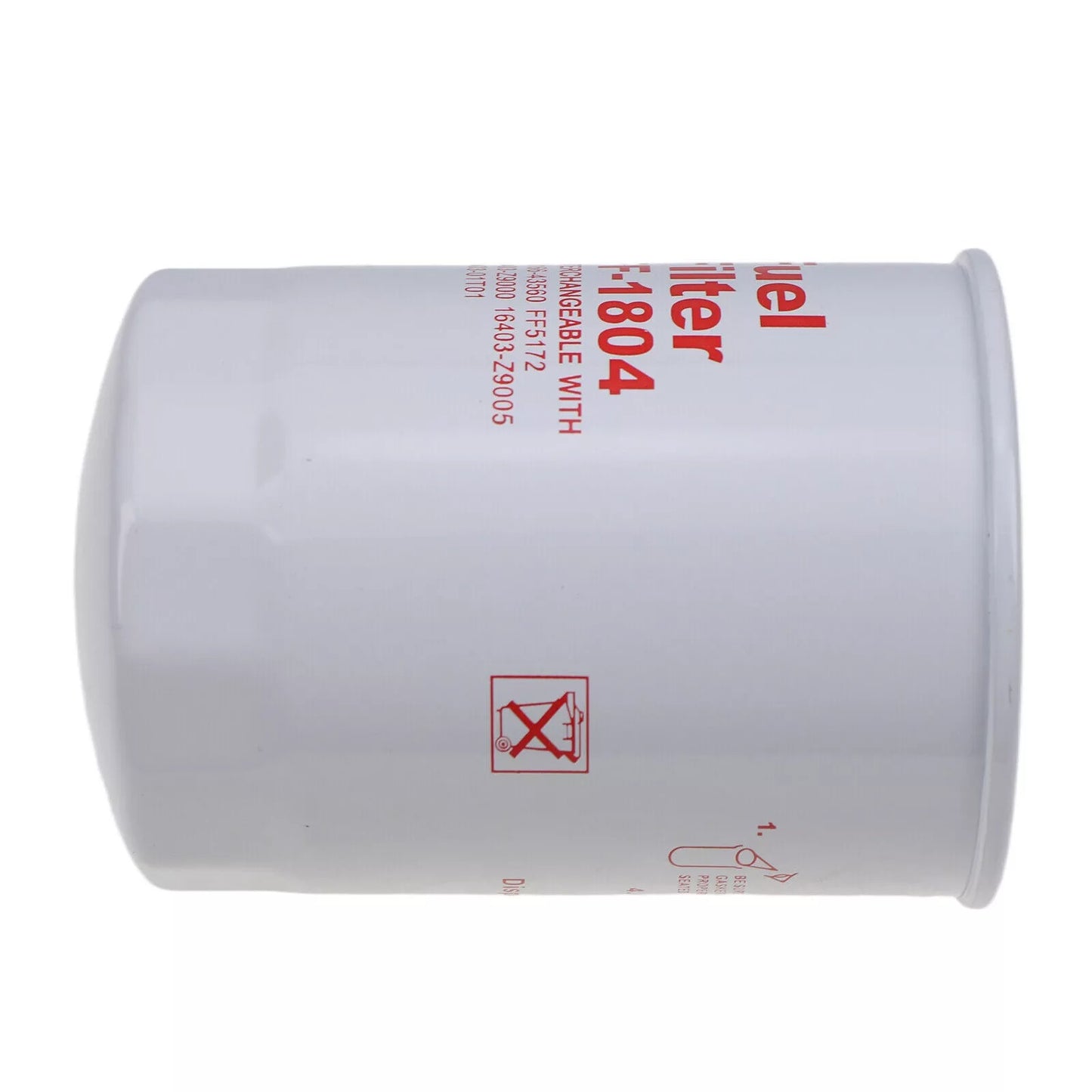 Fuel Filter 16631-43560 for Kubota Engine V1505 V1903 V2203 V2403 Excavator KX080-3T