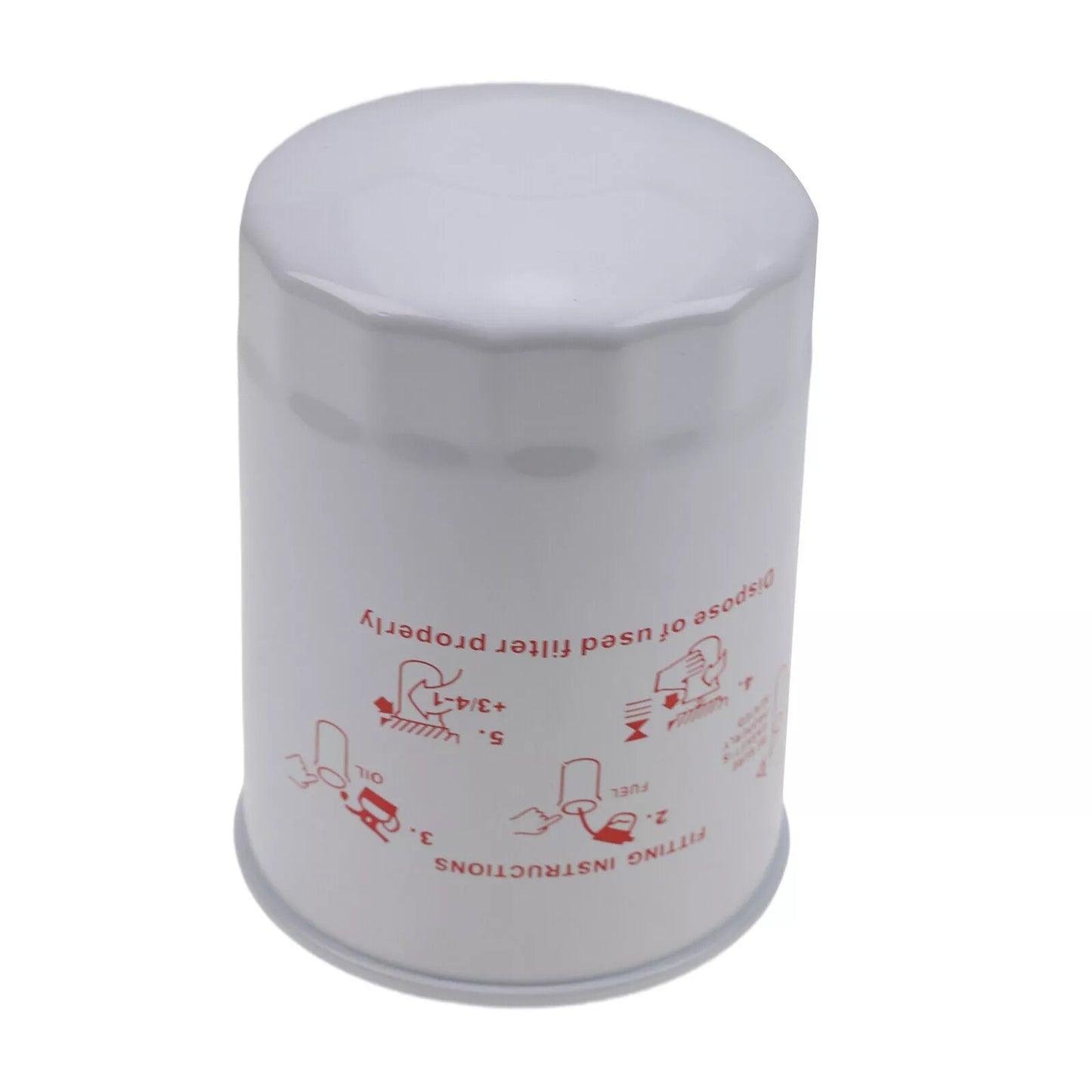 Fuel Filter 16631-43560 for Kubota Engine V1505 V1903 V2203 V2403 Excavator KX080-3T