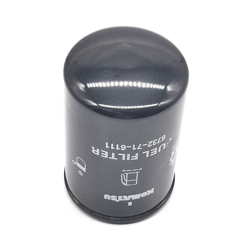 Fuel Filter 6732-71-6110 6732-71-6111 for Komatsu Engine 4D102E 6D102E Excavator PC100-6 PC120-6 PC200-6 PC210-6 PC220-6 PC250-6 PC60-7 PW200-7K