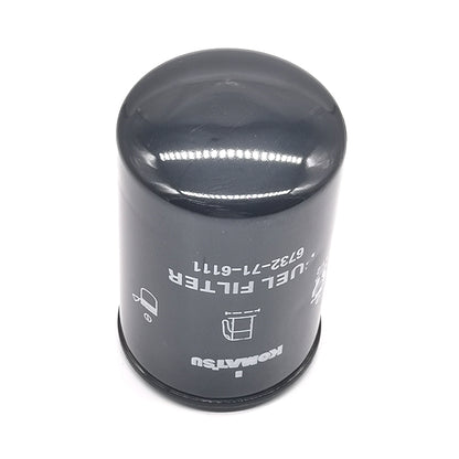 Fuel Filter 6732-71-6110 6732-71-6111 for Komatsu Engine 4D102E 6D102E Excavator PC100-6 PC120-6 PC200-6 PC210-6 PC220-6 PC250-6 PC60-7 PW200-7K