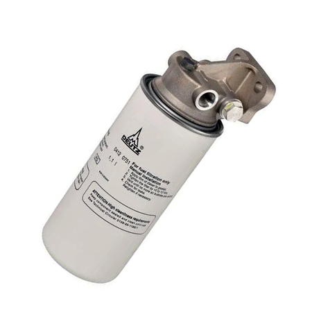 Fuel Filter Assembly 236266GT 04120752 for Deutz Engine TCD 3.6 Genie Telehandler GTH-1544 GTH-1256 GTH-844 GTH-1056 - KUDUPARTS