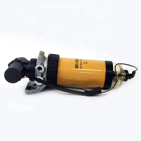 Fuel Filter Assembly 501-4461 for Caterpillar CAT Engine 3054C C4.4 Loader 416F 416F2 420F 420F2 422F2 426F2 428F 428F2 430F 430F2 432F 432F2 434F 434F2 444F 444F2 - KUDUPARTS