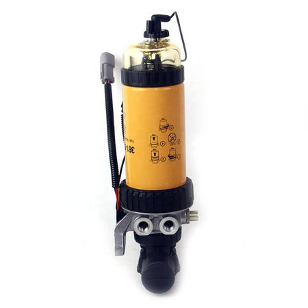 Fuel Filter Assembly 501-4461 for Caterpillar CAT Engine 3054C C4.4 Loader 416F 416F2 420F 420F2 422F2 426F2 428F 428F2 430F 430F2 432F 432F2 434F 434F2 444F 444F2 - KUDUPARTS