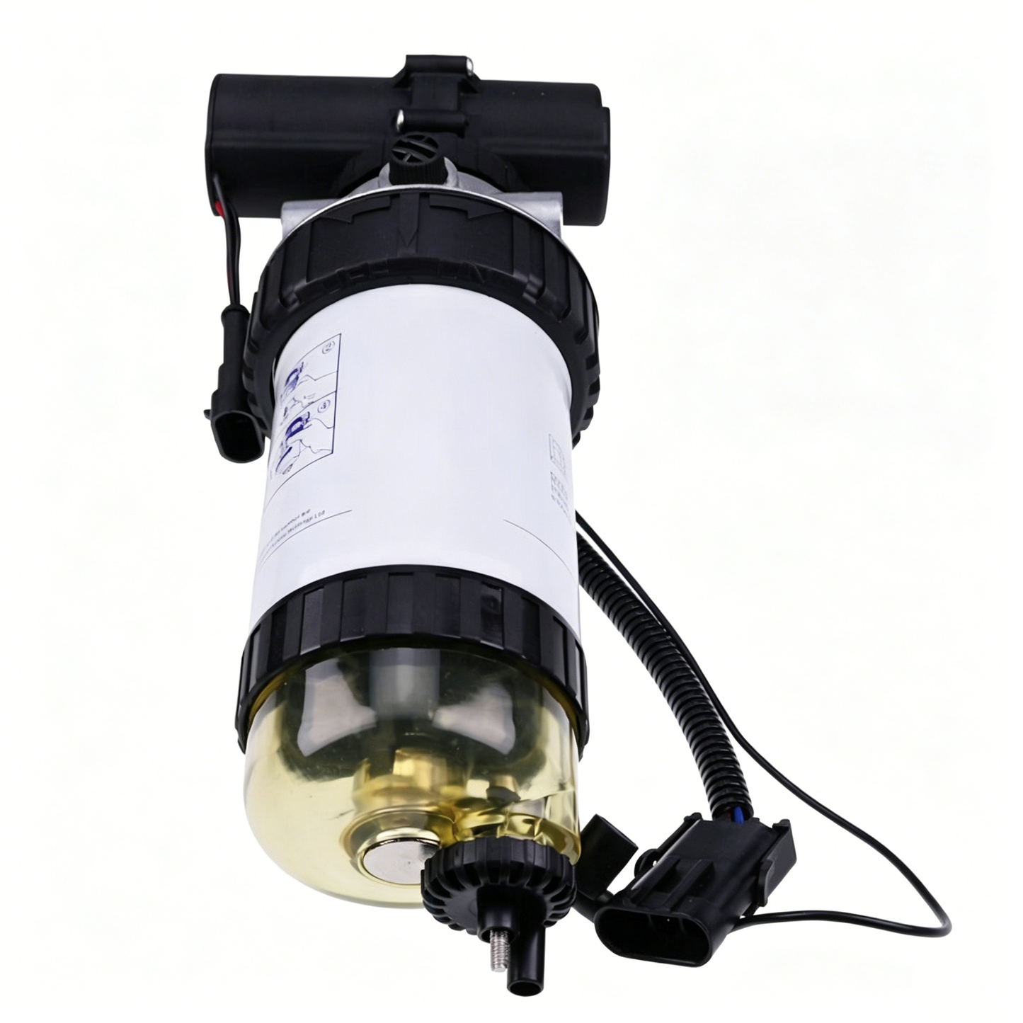 Fuel Filter Assembly 87802331 87803437 for New Holland TM140 TV140 TV145 TM155 TM120 TM175 TM130 HW340 TM190 Tractor
