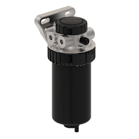 Fuel Filter Assembly RE525802 for John Deere 4045 6068 Engine 6M 140 6MH 155 S540 S5500 310L - KUDUPARTS