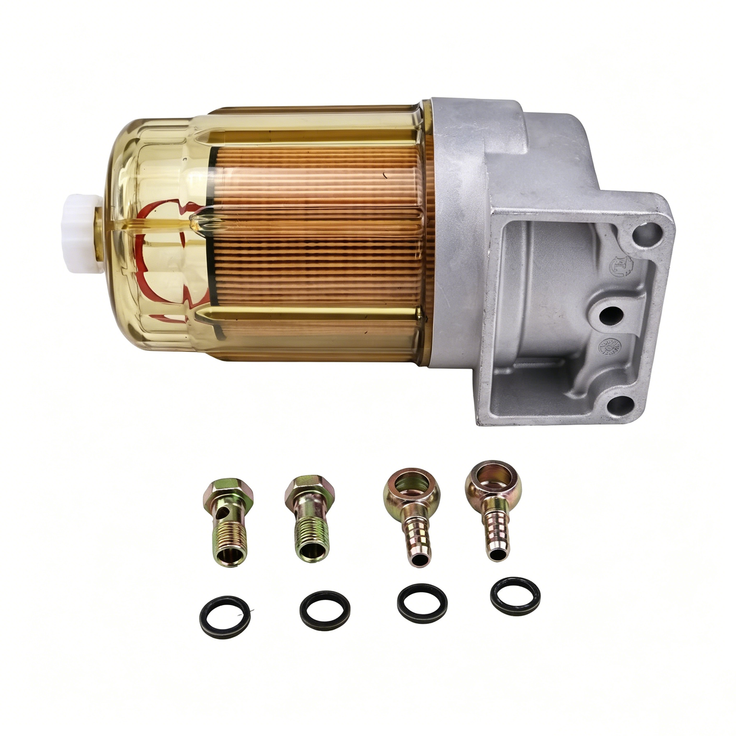 Fuel Filter Assembly YN21P01068F1 for Kobelco Excavator ED150 SK135SRLC-2 140SR SK350-8