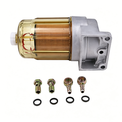 Fuel Filter Assembly YN21P01068F1 for New Holland Excavator E135BSR E150BSR E215BJ E225BSRLC E230CSR E230CSRLC E235BSR E260CSR