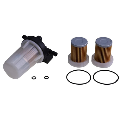 Fuel Filter Assembly & 2 Pcs Filter 6A320-58862 6A320-58830 for Kubota Tractor B2410 B2710 L2800 L3400 RTV-X1100CR