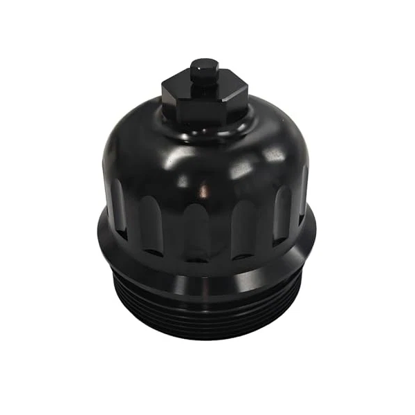 Fuel Filter Housing Cap 134001 for Chevrolet Silverado GMC Sierra 2500 HD 6.6L V8 2017 - KUDUPARTS